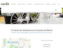 Tablet Screenshot of caslajardineria.com